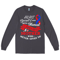 Smoke Hlhs Awareness Support Shirt Awesome Gift For Awesome Family Long Sleeve Tee - minhPixels