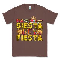Chestnut No Siesta Let's Fiesta Classic Tee - texasbilliewilder