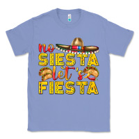 Colony Blue No Siesta Let's Fiesta Classic Tee - texasbilliewilder