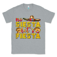 Heather Grey No Siesta Let's Fiesta Classic Tee - texasbilliewilder