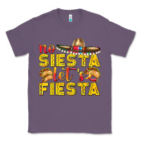 Lavender No Siesta Let's Fiesta Classic Tee - texasbilliewilder
