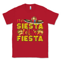 Red No Siesta Let's Fiesta Classic Tee - texasbilliewilder