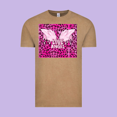 Love Angel Vintage Tee Designed By Tumblerdesignbyshophia
