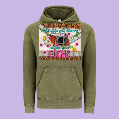 When Life Gets Blurry Adjust Your Focus Vintage Hoodie Designed By Tumblerdesignbyshophia