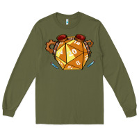 Army Green Dnd Artificer Long Sleeve Tee - minhPixels