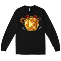 Black Dnd Artificer Long Sleeve Tee - minhPixels