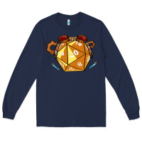 Navy Dnd Artificer Long Sleeve Tee - minhPixels
