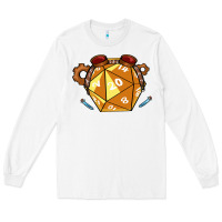 White Dnd Artificer Long Sleeve Tee - minhPixels