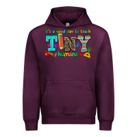 Mauve Wine its a good day to teach tiny humans Urban Hoodie - AdoDesignShop