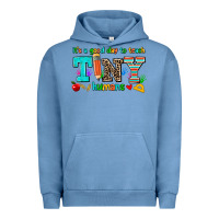 Pigment Pebble Blue its a good day to teach tiny humans Urban Hoodie - AdoDesignShop