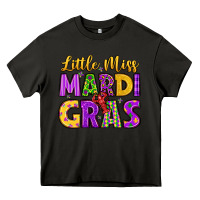 Asphalt little miss mardi gras Heavy Core Tee - LillyAllenDesigns