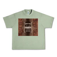 Oil Green world's best grandpa Urban Heavy Tee - TumblerDesignByShophia