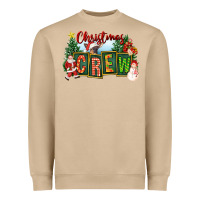 Mushroom Christmas Crew Heavyweight Sweatshirt - FaDigitalArtStudio