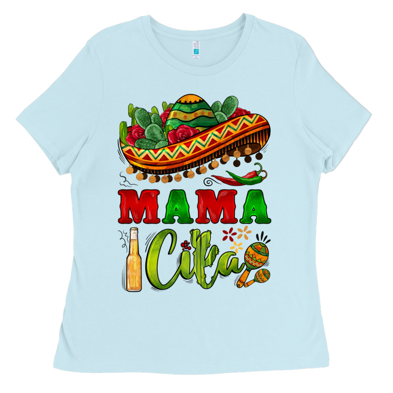 Mama Cita Sombrero Ladies Tee by BarkalooDesign | Teevron