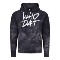 Cloud Black Who Dat GIFT Vintage Hoodie - minhPixels