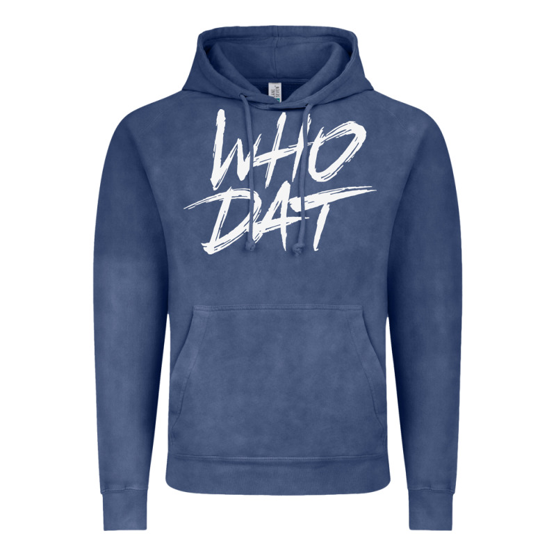 Who Dat Gift Vintage Hoodie by minhPixels | Teevron