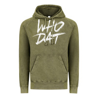 Vintage Olive Who Dat GIFT Vintage Hoodie - minhPixels