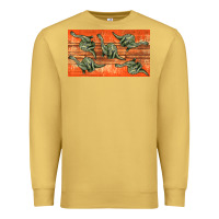 Antique Gold dinosaur brontosaurus sippy cup Premium Sweatshirt - Artiststas
