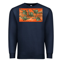 Navy dinosaur brontosaurus sippy cup Premium Sweatshirt - Artiststas