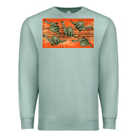 Seafoam dinosaur brontosaurus sippy cup Premium Sweatshirt - Artiststas