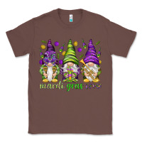 Chestnut Mardi Gras crew with gnomes Classic Tee - NancyCooperArtShop