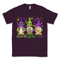 Plum Mardi Gras crew with gnomes Classic Tee - NancyCooperArtShop