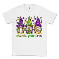 White Mardi Gras crew with gnomes Classic Tee - NancyCooperArtShop