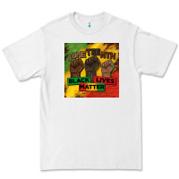 White juneteenth black lives matter mug  coaster Premium Tee - BarkalooDesign