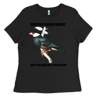 Black Western Ground Parrot Rare Wild And West Australia Ladies Tee - Bettercallsaul