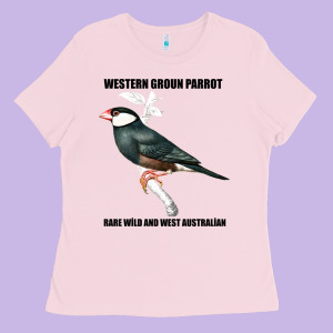 Western Ground Parrot Rare Wild And West Australia Ladies Tee Designed By Bettercallsaul