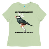 Matcha Western Ground Parrot Rare Wild And West Australia Ladies Tee - Bettercallsaul