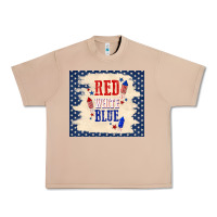 Burro red white blue Urban Heavy Tee - TumblerDesignByShophia