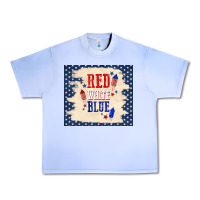 Grape Ice red white blue Urban Heavy Tee - TumblerDesignByShophia