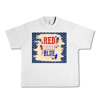 Lunar Rock red white blue Urban Heavy Tee - TumblerDesignByShophia