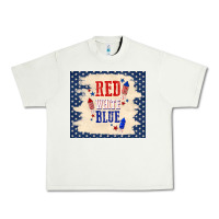Pistachio red white blue Urban Heavy Tee - TumblerDesignByShophia
