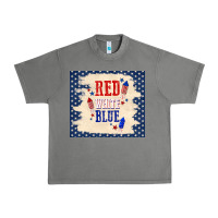 Tornado red white blue Urban Heavy Tee - TumblerDesignByShophia