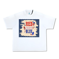White red white blue Urban Heavy Tee - TumblerDesignByShophia