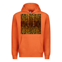 Carrot tiger seamless pattern Premium Hoodie - BundleAndBundleShop