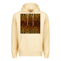 Pina Colada tiger seamless pattern Premium Hoodie - BundleAndBundleShop