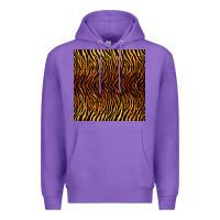 Purple tiger seamless pattern Premium Hoodie - BundleAndBundleShop