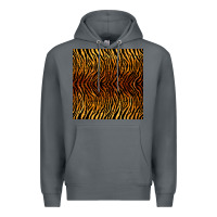 Rock tiger seamless pattern Premium Hoodie - BundleAndBundleShop