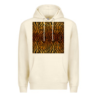 Sandshell tiger seamless pattern Premium Hoodie - BundleAndBundleShop