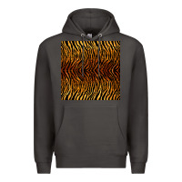 Smoke tiger seamless pattern Premium Hoodie - BundleAndBundleShop