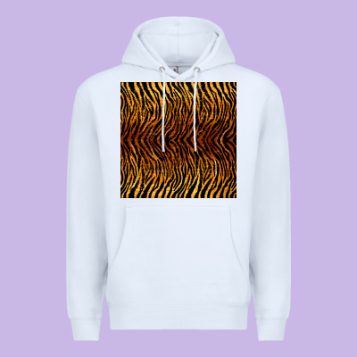 Tiger Seamless Pattern Premium Hoodie Designed By Bundleandbundleshop