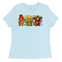Baby Blue cinco de mayo gnomies Ladies Tee - BarkalooDesign