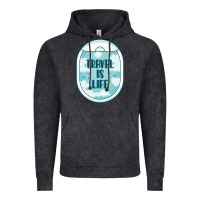 Travel Is Life Funny Traveling Gift Vintage Hoodie | Teevron