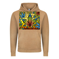 Vintage Camel stained glass weed Vintage Hoodie - TumblerDesignByShophia