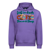 Tulip first we drink coffee then we do things Urban Hoodie - AdoDesignShop