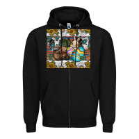Black easter Zipper Hoodie - CowhideDigitalArt