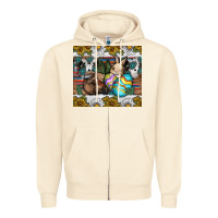 Sandshell easter Zipper Hoodie - CowhideDigitalArt